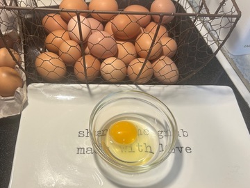 Selling with online payment: Farm fresh brown eggs!