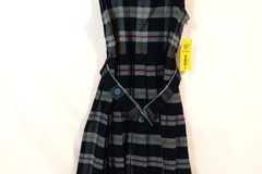 Bulk Lots: 96 Piece NWT Girls School Uniforms Sizes 7, 8, 10 & 12 Blue Plaid