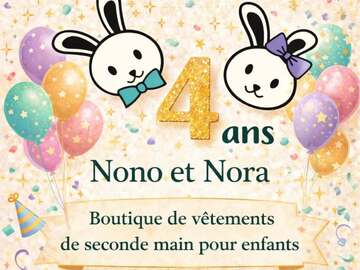 Actualité: Nono et Nora fête ses 4 ans  