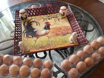 Selling with online payment: Free Range Fresh chicken eggs