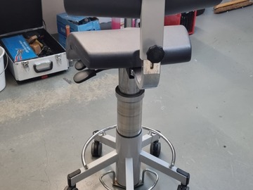 Gebruikte apparatuur: Ghopec stoeltje