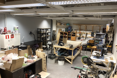 Coworking space: Puu/keramiikkatyötila