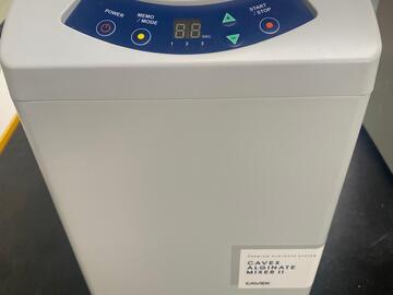 Gebruikte apparatuur: Cavex Cam 2 alginaat mixer 