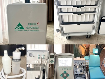 Gebruikte apparatuur: BPR Smart Port Prem mobiele unit + BPR Swiss chair zgan