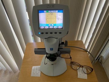 Selling with online payment: Nidek lensometer