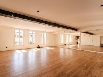 Location à l'heure: SALLE DE RÉPÉTITION 2 - 60 m2