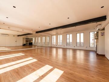 location par demi journée (4h): SALLE DE RÉPÉTITION 2 - 60 m2 - (4h)  EN SEMAINE