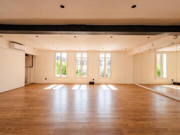 location par demi journée (4h): SALLE DE RÉPÉTITION 2 - 60 m2 - (4h)  EN SEMAINE