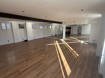 location par demi journée (4h): SALLE DE RÉPÉTITION 1 - 60 m2 - (4h) EN WEEK-END