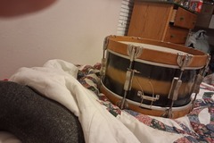 VIP Member: Vintage 1950s WFL WOOD HOOP SNARE 