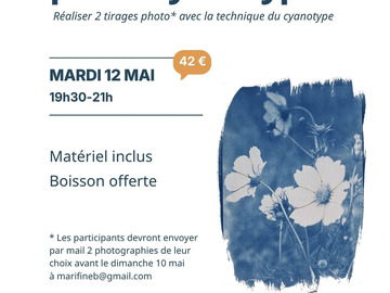 Offre: Atelier photo sur cyanotype