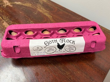 Selling with In-person Payment: Goth Flock pasture-raised & organic 