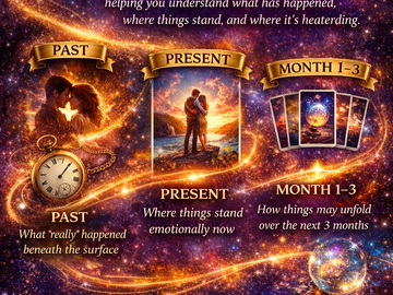 Selling: ⏳ “Timeline of This Connection” – 3 Month Reading