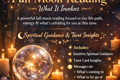 Selling:   Full Moon Reading – let’s find out! 