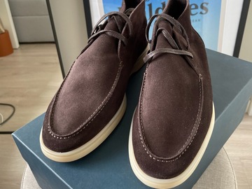 Selling with online payment: [EU][NO US TAX] New Suitsupply brown suede chukka boots, size UK8