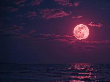 Selling: April- Pink Moon Ritual: Soften His Energy |