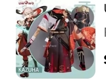 Selling with online payment: Uwowo Kazuha Cosplay