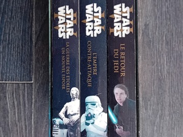 Vente: Coffret VHS Trilogie STAR WARS