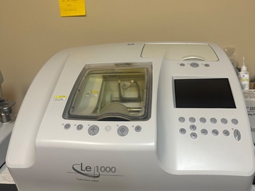 Selling with online payment: 1. Santinelli LE 1000S patternless edger and Nidek Ice Mini+ bloc