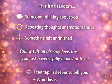 Selling: ✨ Something is trying to get your attention ✨