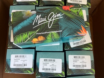 Bulk Lots: MAUI JIM SUNGLASSES LOT 15 PIECE RANDOM STYLES MEN ONLY