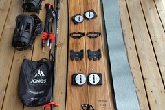 Til leie (per uke): PUSU Pyhä Splitboard 148cm