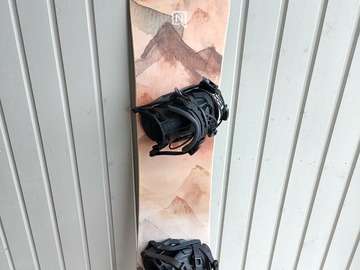 Renting out (by week): Nitro drop 149cm lumilauta