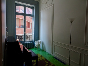 Location à l'heure: Salle avec piano d’étude - Octave & Arpège
