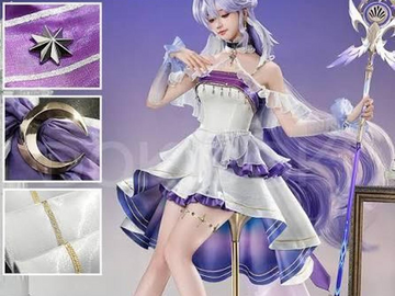 Selling with online payment: ✨ Honkai: Star Rail Robin Cosplay – Starry Night Doujin Dress (Do