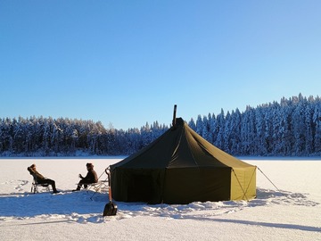 Renting out (per day): PJ teltta eli puolijoukkueteltta 