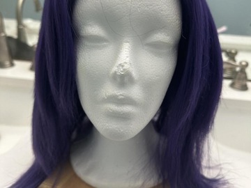 Selling with online payment: Raven Teen Titans Purple Bob Wig
