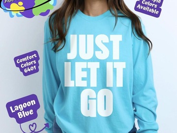 Selling with online payment: Disney Elsa Frozen Just Let It Go Long Sleeve Top