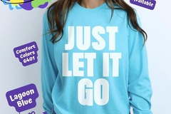 Selling with online payment: Disney Elsa Frozen Just Let It Go Long Sleeve Top