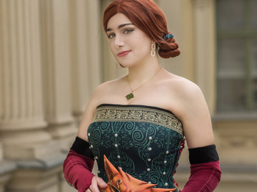 Selling with online payment: Cosplay inspired by Triss Merigold Masquerade Ball The Witcher