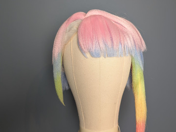 Selling with online payment: Wig inspired by Lucy Cyberpunk Edgerunners Cosplay