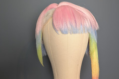 Selling with online payment: Wig inspired by Lucy Cyberpunk Edgerunners Cosplay