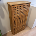 Selling: Wood shoe cabinet