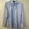 Selling with online payment: [EU][NO US TAX] NWOT Cavour Sartoria blue oxford shirt, 15.75