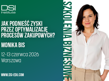 Kurs: Jak podnieść zyski przez optymalizację procesów zakupowych?