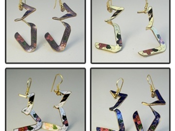 Bulk Lots: 75 pairs-Genuine Closinne Dangle Earrings--$1.49 pr!