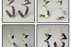 Bulk Lots: 75 pairs-Genuine Closinne Dangle Earrings--$1.49 pr!
