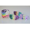 Bulk Lots: 300 pcs-Kiddie Lucite Rainbow Rings--$0.35 pcs