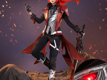 Selling with online payment: The Cooler Diluc Ragnvindr Genshin Impact 2XL dokidoki + wig