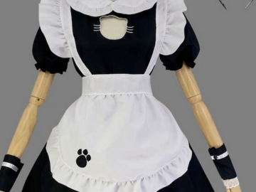 Selling with online payment: Neko (?) Maid "Sexy" Lolita-inspired Maid Costume "5XL"