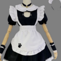 Selling with online payment: Neko (?) Maid "Sexy" Lolita-inspired Maid Costume "5XL"