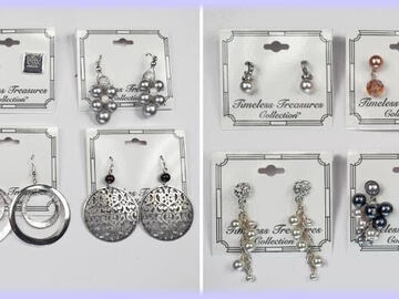 Bulk Lots: 144 prs-Department Store High End Earrings--$0.69 pair!