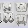 Bulk Lots: 144 prs-Department Store High End Earrings--$0.69 pair!