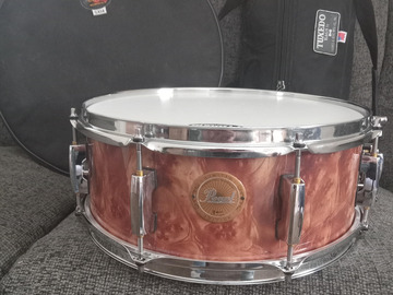 Selling with online payment: Pearl Limited SST 14" Snare w/ Stand case and drum case