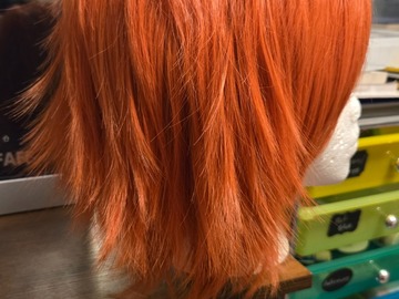 Selling with online payment: Peachy Orange Wig