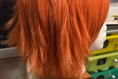 Selling with online payment: Peachy Orange Wig